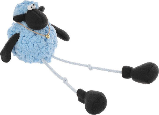 Saska Garden Saska Garden Sitting Blue Lamb 10+25cm Spring Decoration