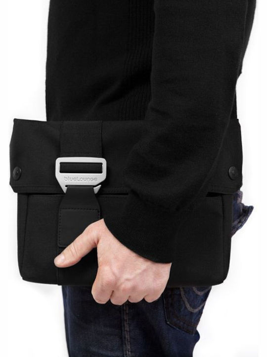 Bluelounge Eco-Friendly Bags Postal Bag Messenger Bag for 15" Laptop Gray