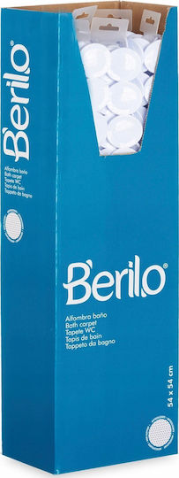 Berilo Non-Slip Bath Mat Brick 54x54cm