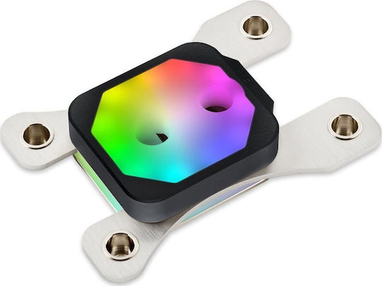Aqua Computer CPU Water Block Cuplex KRYOS NEXT RGBPX AM4 / 3000/5000 - ACETAL + 925 SILVER, BLACK Ασημί