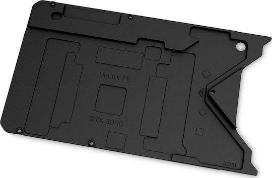 Ekwb Gpu Backplate Ek-quantum Vector Fe Rtx 3090 Ti Backplate - Black Воден блок за графична карта Заден панел EK-Quantum Vector FE RTX 3090 Ti Черен