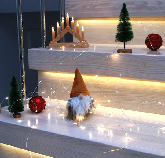 Saska Garden Weihnachtsfigur Stoff Zwerg