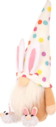 Saska Garden Christmas Fabric Dwarf Figure