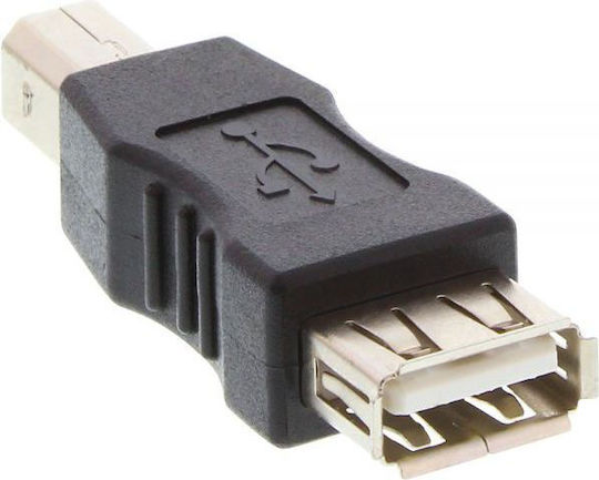 InLine Конвертор USB-B Мъжки в USB-A Женски 1 Брой 33442