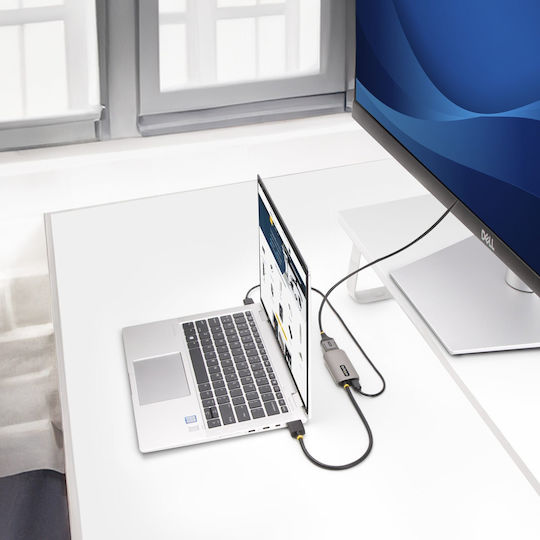 StarTech Μετατροπέας HDMI male σε DisplayPort female 1τμχ 148B-HDMI-DP-8K