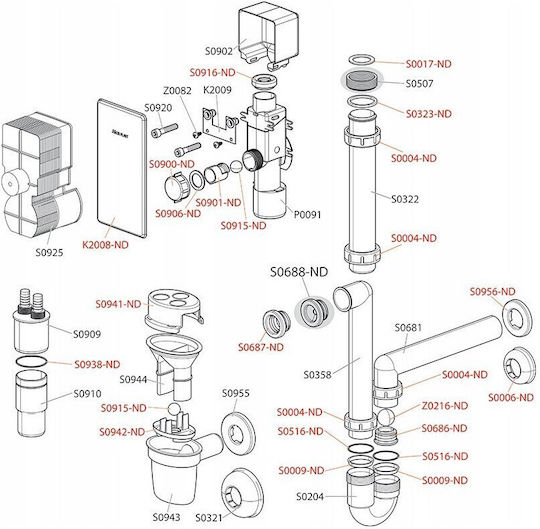 Alcaplast Siphon