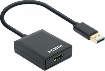 Manhattan Конвертор USB-A мъжки към USB-A женски 1бр 153690