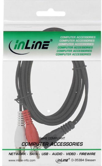 InLine RCA Männlich Zu RCA Weiblich Konverter 1Stück 89939L