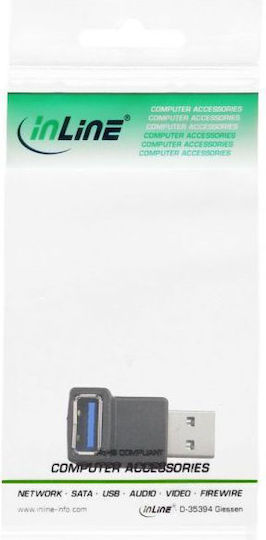InLine USB-A Männlich Zu USB-A Weiblich Konverter 1Stück 35300R