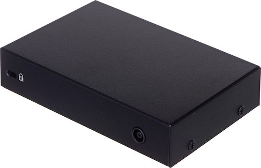 Dahua PFS3006-4ET-60-V2 v2 Неуправляем L2 Switch с 4 Портове Ethernet