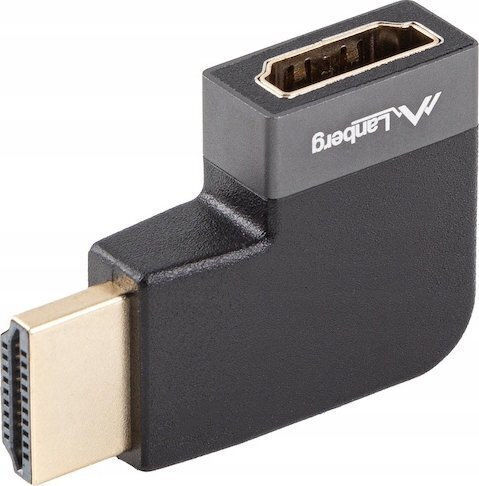 Lanberg HDMI Male to HDMI Female Converter Silver 1 Piece