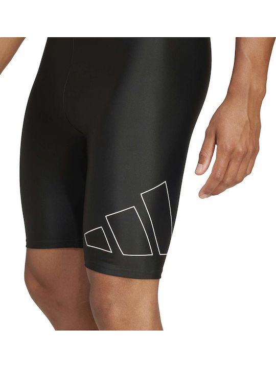 adidas Herren Renn-Badeanzug Jammer Schwimmkleid Schwarz