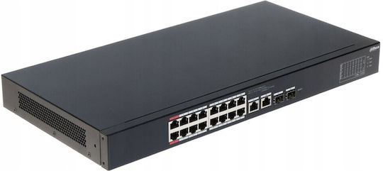 Dahua CS4218-16ET-135 Unmanaged L2 Switch with 16 Ethernet Ports and 2 SFP Ports