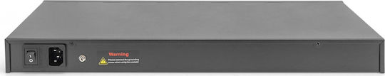 Digitus Managed L2 PoE+ Switch with 24 Gigabit (1Gbps) Ethernet Ports and 24 SFP Ports