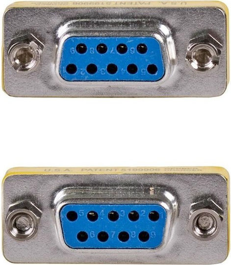 Akyga Converter VGA female to VGA female Yellow 1pcs AK-AD-16