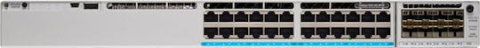 Cisco Catalyst C9300L-24UXG-4X-E Managed L2 Switch με 24 Θύρες Gigabit (10Gbps) Ethernet και 4 SFP Θύρες