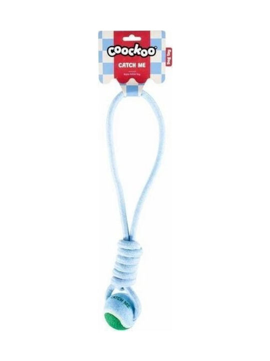 Coockoo Catch Me Играчка за дърпане за кучета Топка Синя