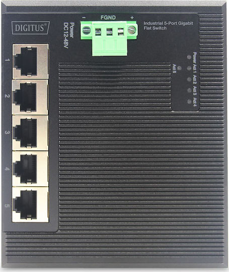 Digitus DN-651126 Negestionat L2 Switch cu 5 Porturi Gigabit (1Gbps) Ethernet