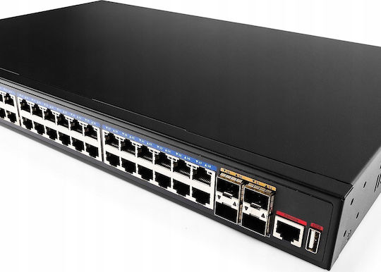 Cudy GS5048S4 Managed L2 / L3 Switch με 48 Θύρες Gigabit (1Gbps) Ethernet και 4 SFP Θύρες