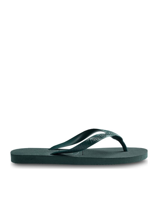 Top Senses Flip Flops in Green Colour