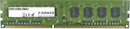 2 Power DDR3 με Module 1x8GB και Ταχύτητα 1600 για Desktop