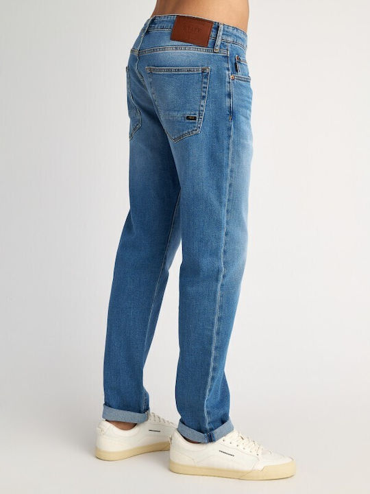 Typos Men's Jeans Pants with Regular Fit Blue