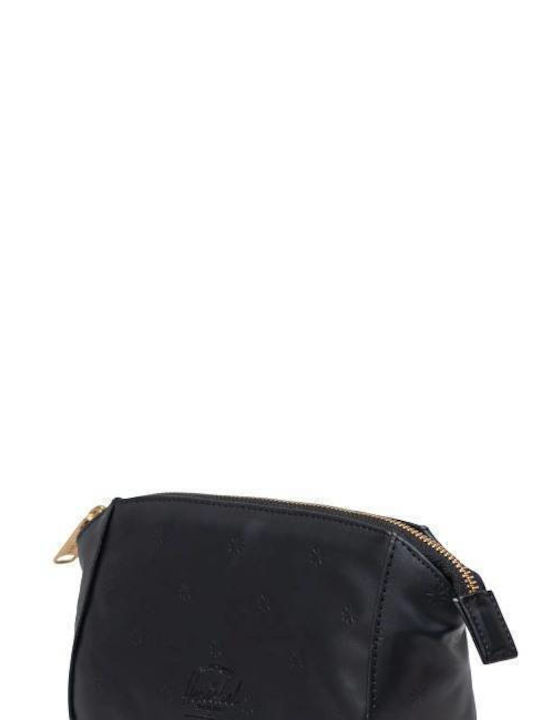 Herschel Milan Small Toiletry Bag Vegan Leather Black