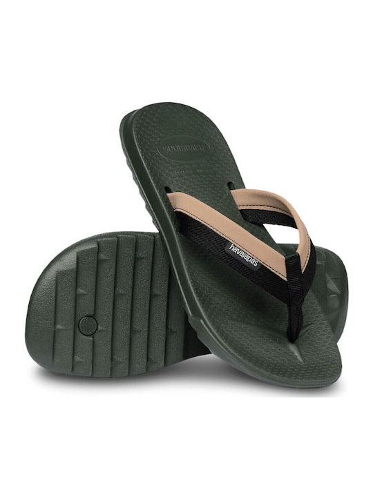 Track Plus Slapi Bărbați Flip Flops Kaki