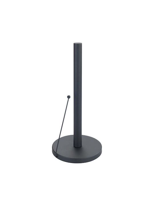 Wenko Metallic Paper Towel Holder Black 15x15x33cm BN10460.4008838371305