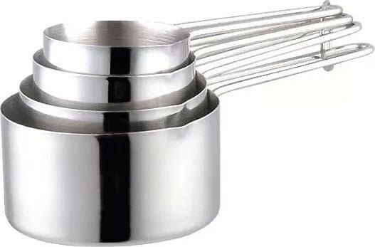 KING Hoff Ανοξείδωτη Μεζούρα Κουζίνας 250ml 4τμχ KING Hoff Ανοξείδωτη Μεζούρα Κουζίνας 250ml 4τμχ