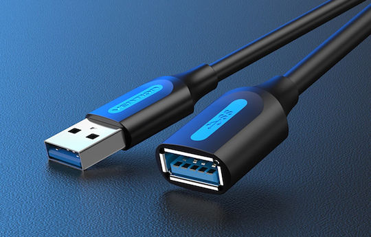 Vention 0.5m USB 3.0 Cable A-Male to A-Female (CBHBD)