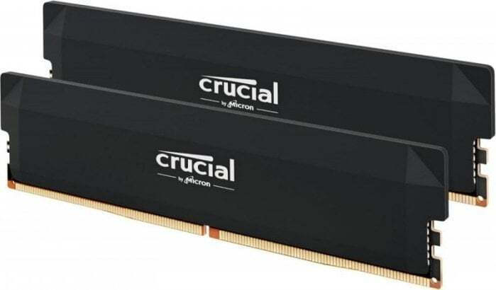 CRUCIAL PRO DDR5 64GB (32GB×2) Crucial Pro 64GB DDR5 RAM cu 2 module (2x32GB) și Viteză 6400