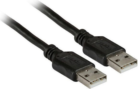 EFB USB 2.0 Cable USB-A male - USB-A male Μαύρο 0.5m K5253SW.0,5