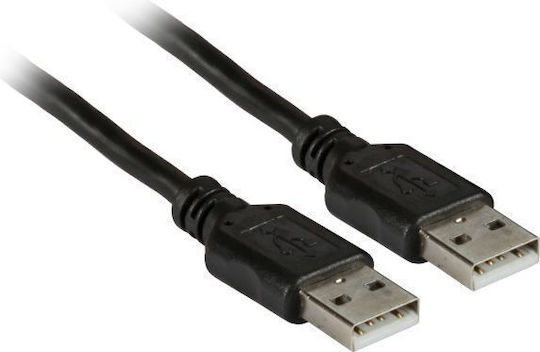 EFB USB 2.0 Cable USB-A male - USB-A male Μαύρο 1m K5253SW.1