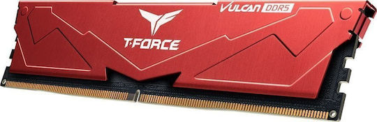 TeamGroup Vulcan XMP DDR5 32GB RAM με 2x16GB Modules και Ταχύτητα 6400 για Desktop