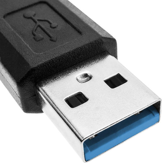 Techly Superspeed+ USB 3.2 5Gbps Активен Усилвател Кабел 5м USB Кабел за Удължаване и Усилване на Сигнала USB-A Extender
