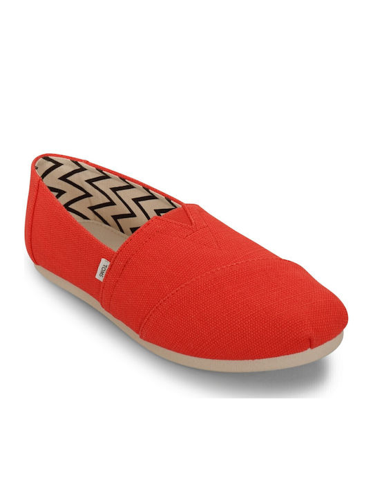 Alpargatas Classics Damen Espadrilles in Rot Farbe