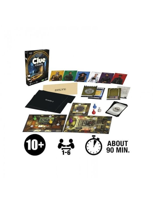 Παιχνιδολαμπάδα Cluedo Escape the Midnight Hotel για 10+ Ετών Hasbro