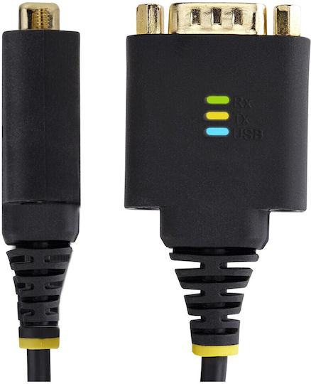 StarTech USB 2.0 Кабел USB-A мъжки - USB-A мъжки Черен 0.3м 1P1FFC-USB-SERIAL