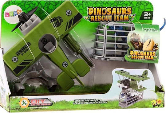 Lean Toys Remote Controlled Airplane Green