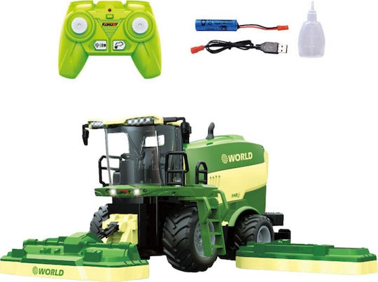 Lean Toys Teleghidat Tractor Verde