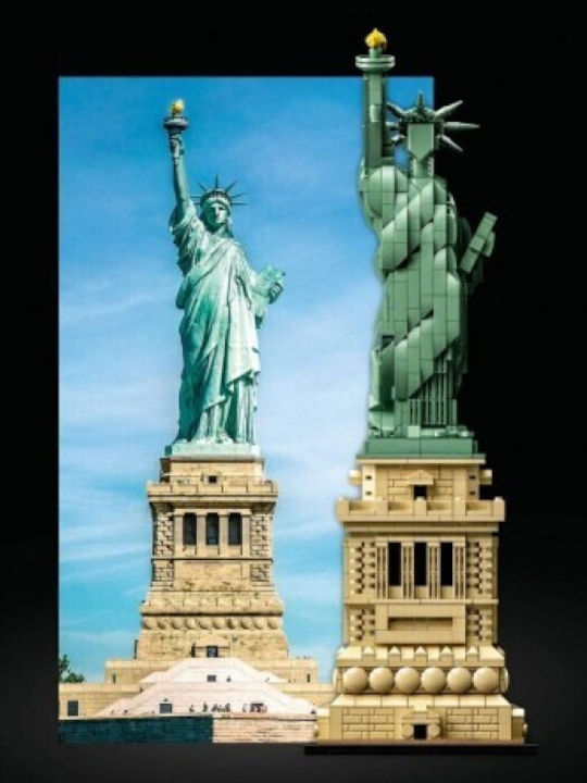 Lumânare cu jucărie Architecture: Statuia Libertății pentru 16+ ani LEGO