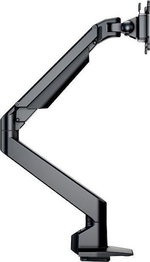 Multibrackets Gas Lift Arm Επιτραπέζια Βάση Τηλεόρασης με Βραχίονα έως 32" και 21kg Μαύρο