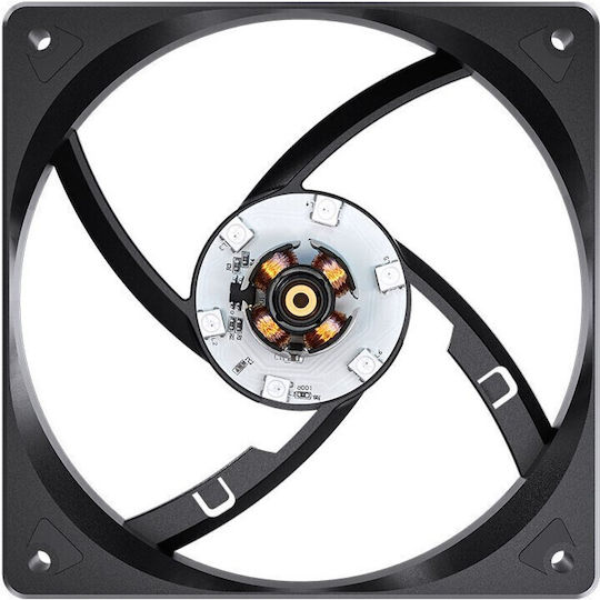 Jonsbo SL-120B Case Fan 120mm 1500rpm With RGB Lighting And 4-Pin PWM Connection