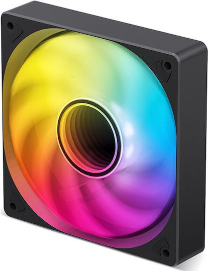 Jonsbo SL-120B Case Fan 120mm 1500rpm With RGB Lighting And 4-Pin PWM Connection