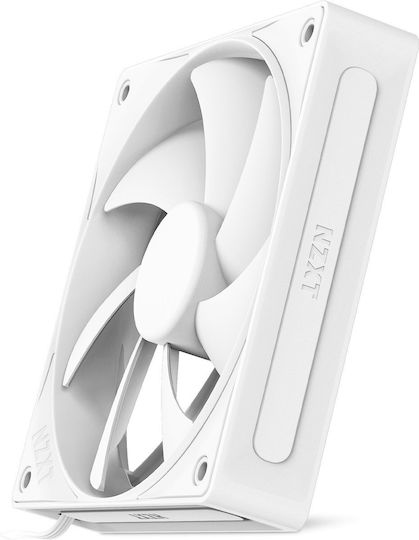 NZXT F120P Case Fan (2000rpm / 73.47cfm) Χωρίς Led Φωτισμό και Σύνδεση 4-Pin PWM Λευκό