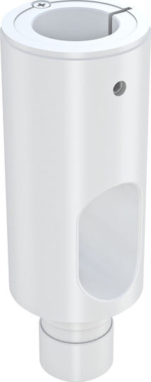 Multibrackets M Extension Pipe 10cm for M VESA Gas Lift Arm Single Βάση Τηλεόρασης Τοίχου Λευκό
