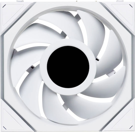 Lian Li UNI FAN TL-LCD Wireless Case Fan 120mm 1900rpm 54.3cfm with ARGB Lighting White