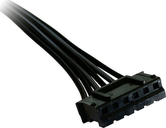 LC-Power LC-CF-120-ARGB-B Case Fan 120mm (1200rpm / 48.9cfm) with ARGB Lighting and 6-Pin Connection