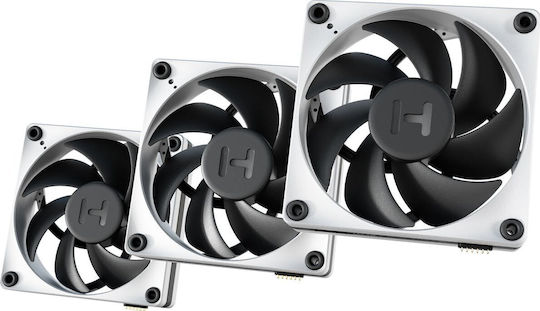 HYTE Case Fan 120mm Max Fan Speed 3000rpm Max Air Flow 105.8cfm Without LEDs Pack of 3